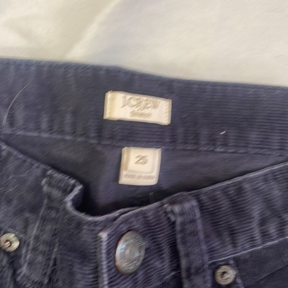 JCrew Stretch size 25 women’s corduroy jeans, lightly worn, very good condition - Picture 2 of 2